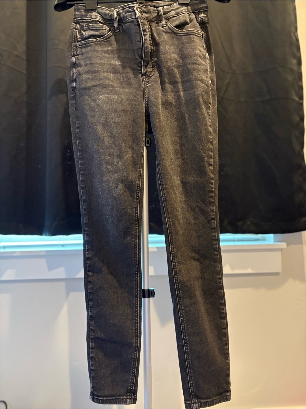 Judy Blue Faded Charcoal Gray Denim Jeans